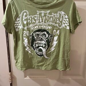 Green Gas Monkey Garage T-Shirt